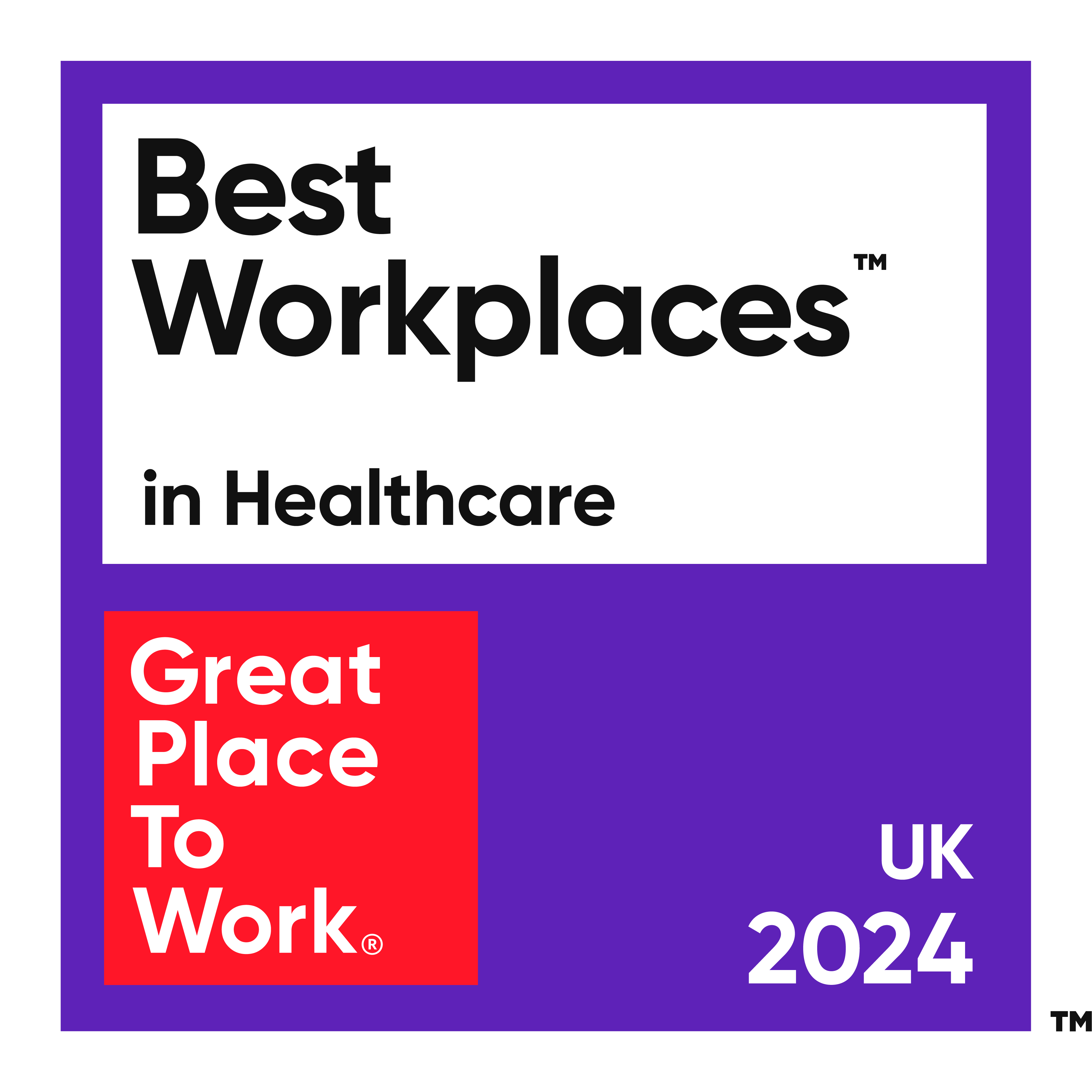 Best Workplaces in Healthcare logo
