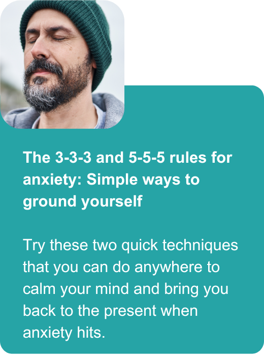 Simple ways to ground yourself