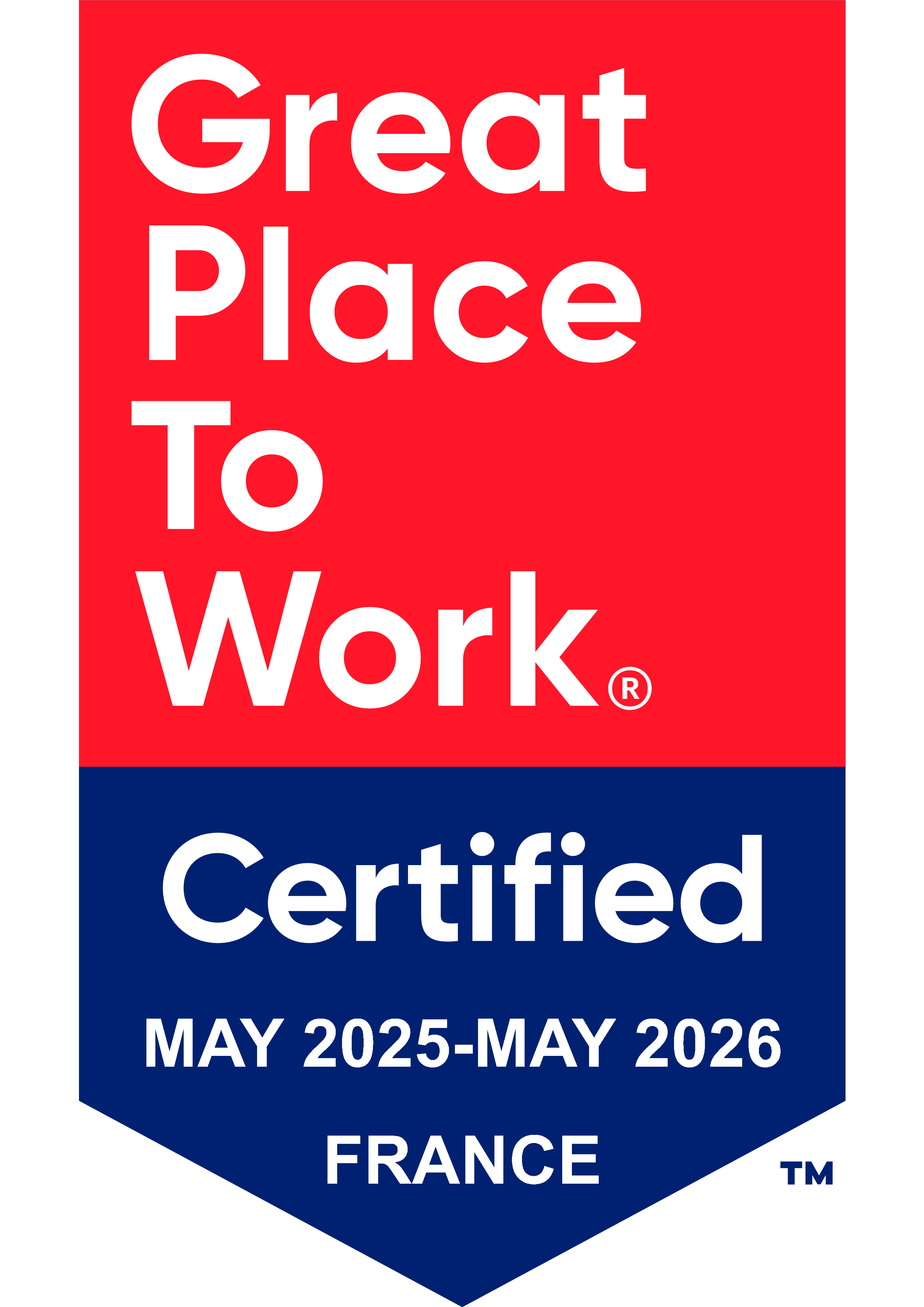 Great Place to Work 2025-2026 France