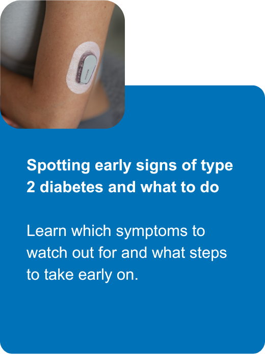 Spotting early signs of type 2 diabetes and what to do