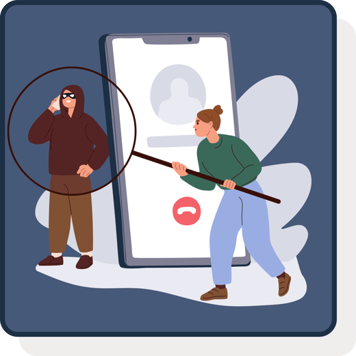 Illustration of cyber safety